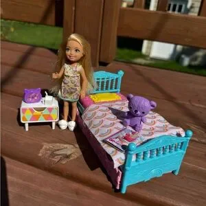 Bedroom Barbie Club Chelsea Bedtime Buy Barbie Chelsea Doll With